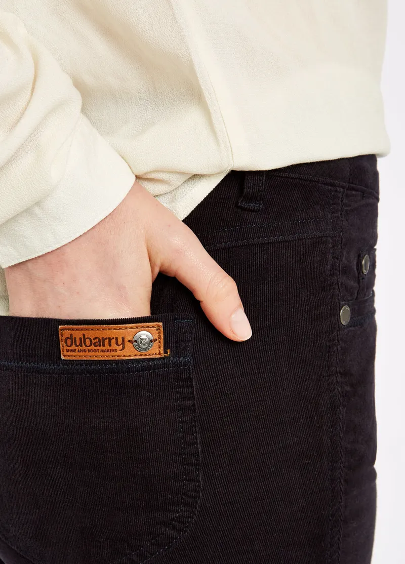 Dubarry Honeysuckle Cord Trouser - Navy-3